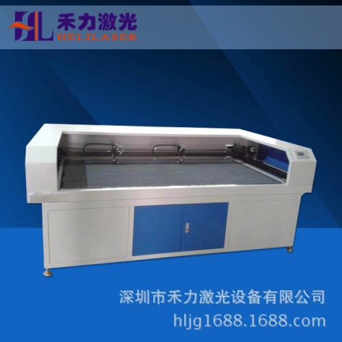 全自動(dòng)服裝激光切割裁剪機(jī)，貼布繡激光切割機(jī)
