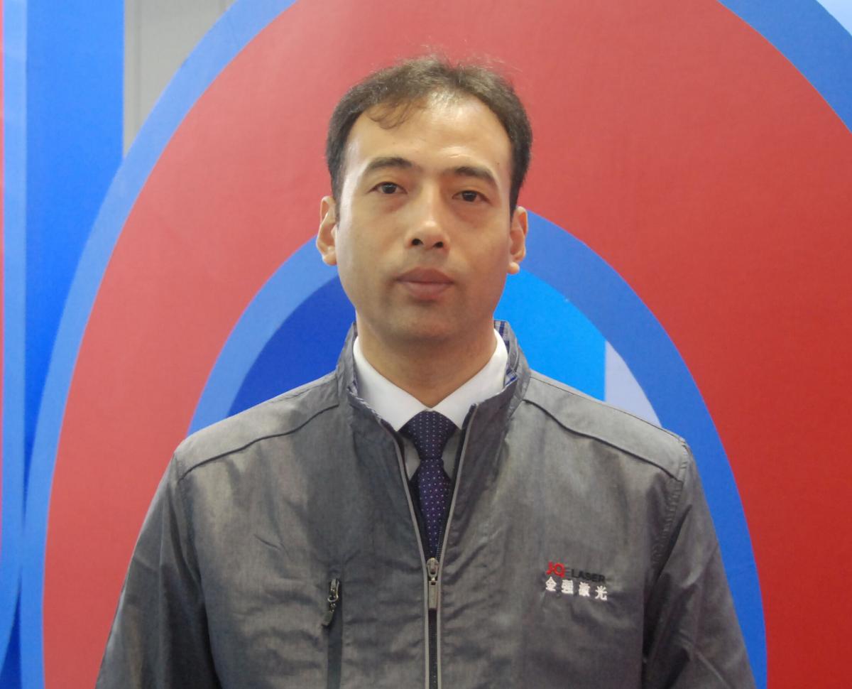 趙方強，濟南金強激光數(shù)控設備有限公司董事長