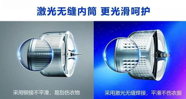 洗衣機(jī)∶激光焊接成行業(yè)趨勢 鉚接終將替代