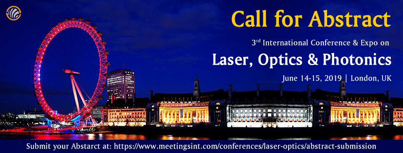 3rd International Conference & Expo on Laser第三屆國際激光、光學(xué)與光子會議