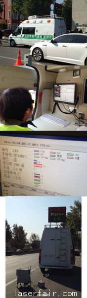 尾氣遙感監(jiān)測車天津上路